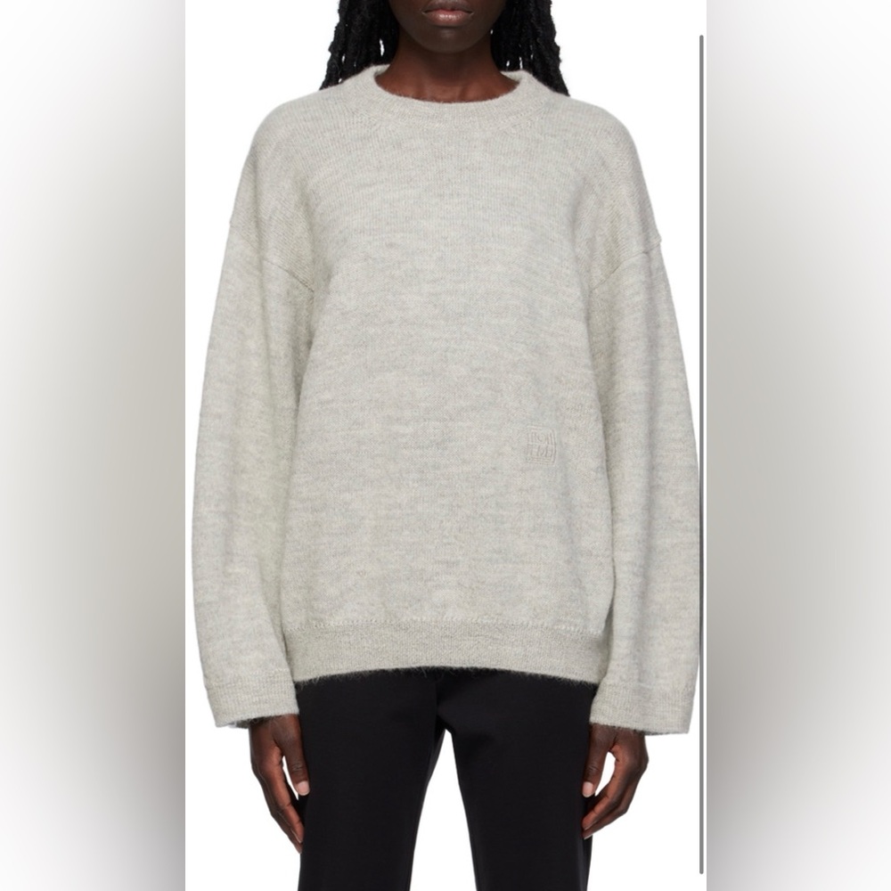 NWOT Toteme Grey Women’s alpaca wool blend sweater